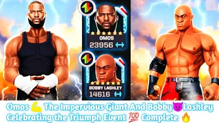 PLAYING ⏯️ OMOS 💪ULTRA AND BOBBY😈 LASHLEY SPECIAL EVENT ♦️#wwemayhem #eaglexmayhemar