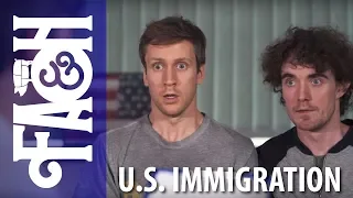 Getting Past US Immigration - Foil Arms and Hog