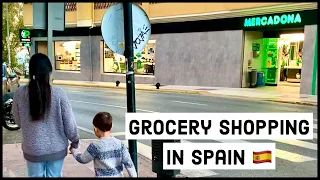 Mercadona Grocery Shopping in Spain 2021