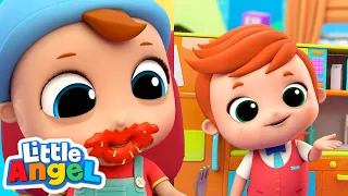 Yum Yum Spaghetti (Learn Good Table Manners) | Little Angels Kids Cartoons/Songs & Nursery Rhymes