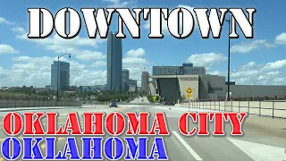 Oklahoma City - Oklahoma - 4K Downtown Drive