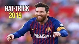 Lionel Messi Hattrick vs Sevilla (23/02/2019) | HD