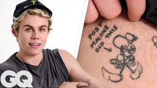 The Kid LAROI Breaks Down His Tattoos | GQ