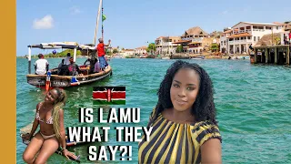 MY FIRST IMPRESSIONS OF LAMU, KENYA 🇰🇪 | TRAVEL TO LAMU WITH ME