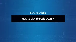 How to Play the Carnyx. Performer Talks with John Kenny | Interview | NottNOISE