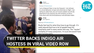 'IndiGo crew cried’: Twitter backs air hostess in viral video who yelled at passenger