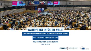 Valupptakt inför EU-valet: Vikten av ungas demokratiska delaktighet i EU och Sverige