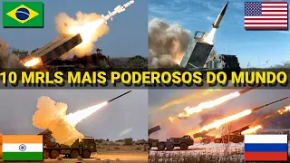 Os 10 lançadores de foguetes múltiplos (MRLS) mais poderosos do mundo