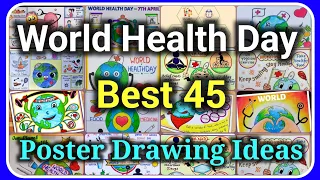 World Health Day Drawing// World Health Day Poster Drawing// World Health Day 2024