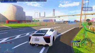 Lexus LFA in Daikoku Circuit (Wangan) - Fujiwara Tofu Shop FiveM