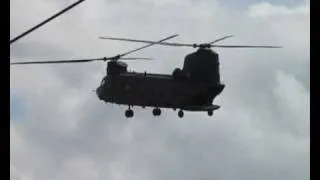 RAF 27 Sqn Chinook at the East Fortune Airshow 2009