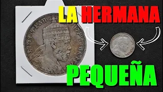 EXCELENTE moneda de Ghersh | PLATA | 1895 (1903) | ETIOPÍA #Diciembre7 #2022