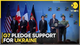 Russia-Ukraine war: Western leaders in Kyiv, G7 pledge support for Ukraine on war anniversary |WION