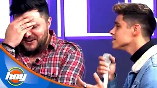 Alex Hoyer se pone romántico con Paul Stanley en 'Canta la palabra' | Hoy