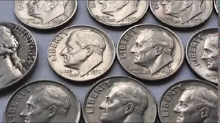 Rare Coins in Circulation - Roosevelt Dimes #coins