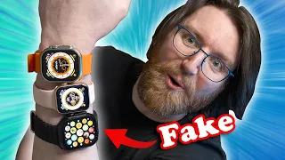 I Bought A Range Of FAKE Apple Watches In China...