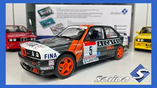 1:18 BMW M3 E30 Group A Rallye (Alcatel) - Solido [Unboxing]