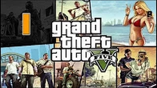 GTA 5 PS4  Часть №1 Самое начало.прохождение без комментариев