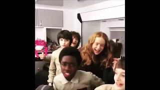 Stranger Things 2 Behind the Scenes Dance Number