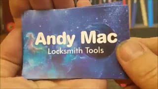 (542) Custom Lever Lock Tools from "Andy Mac" #Breast Cancer Awareness