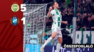 NB I: Ferencváros–MTK 5–1 | összefoglaló