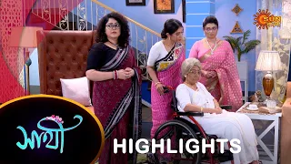 Saathi - Highlights | 17 Apr 2024| Full Ep FREE on SUN NXT | Sun Bangla Serial