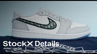 A Close Up Look at the Jordan 1 Low Dior  | Details | StockX