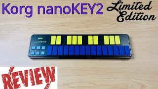 Korg nanoKEY2 Review & Melody Creation | Great Slim Midi Keyboard!
