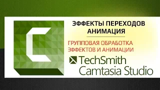 Camtasia Studio 9:  Эффекты переходов и анимация