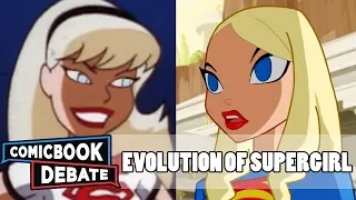 Evolution of Supergirl in Cartoons in 9 Minutes (2017)