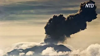Вулкан Убинас пугает перуанцев: люди эвакуируются