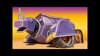 HILFE! NASHORN MULDENKIPPER versinkt im Treibsand - Kinder Zeichentrickfilme mit Lastwagen & Tieren