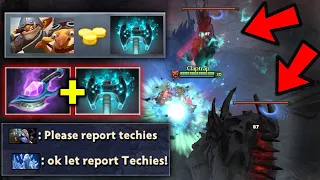 INSANE!! You didn't know How Powerful Techies with this BROKEN ITEM!!