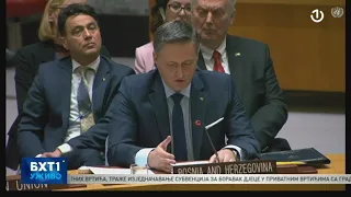 Denis Bećirović - obraćanje u UN
