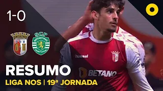 SC Braga 1-0 Sporting - Resumo | SPORT TV