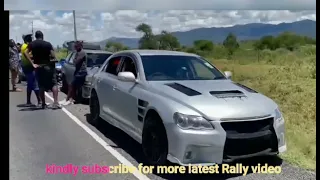 Subaru cars drivers lining up for Naivasha safari rally