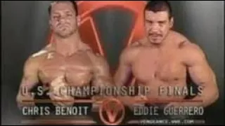 Chris Benoit vs Eddie Guerrero - Vengeance 2003 HIGHLIGHTS HQ