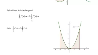1.2.2 Määrätyn integraalin määritelmä - ominaisuuksia e1