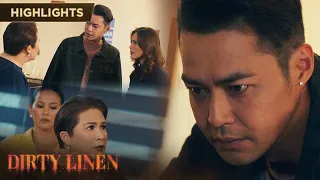 Aidan blames Leona for what happened to Doña Cielo | Dirty Linen (w/ English Subs)