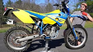 Seller Said This Rare 500cc Supermoto Won't Run (Sitting 15 Years)