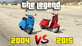 Two Legends Head On ! GTA 5 FAGGIO VS GTA SAN ANDREAS FAGGIO