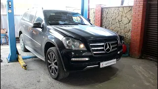 Что лучше откачать масло или слить через пробку на Mercedes GL 320 CDI  Мерседес Бенц X164 2012 года