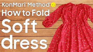 KonMari Method How to fold Soft dress -English edition-