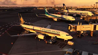 Singapore Airlines | B737-800 | Singapore To Kuala Lumpur | Full Flight | MSFS 2020