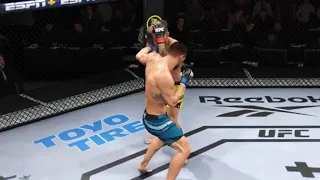 Michael Chandler vs. Charles Oliveira Full Fight - EA Sports UFC 4