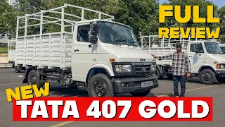 Tata 407 Gold SFC BS6 EBD phase 2  | TATA Mini Truck | Detailed walkaround,Specifications Review !!