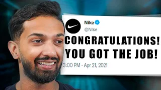 How I Got My Dream Work From Home Job (Hired At Nike By 23)