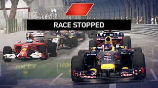 Playing the last F1 Game that had Red Flag Gameplay!