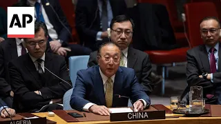 Russia, China veto U.S.-sponsored UN resolution calling for immediate cease-fire in Gaza