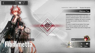 Arknights Paradox Simulation Fiammetta Guide